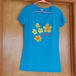 Hollister Deep V-Neck T-shirt